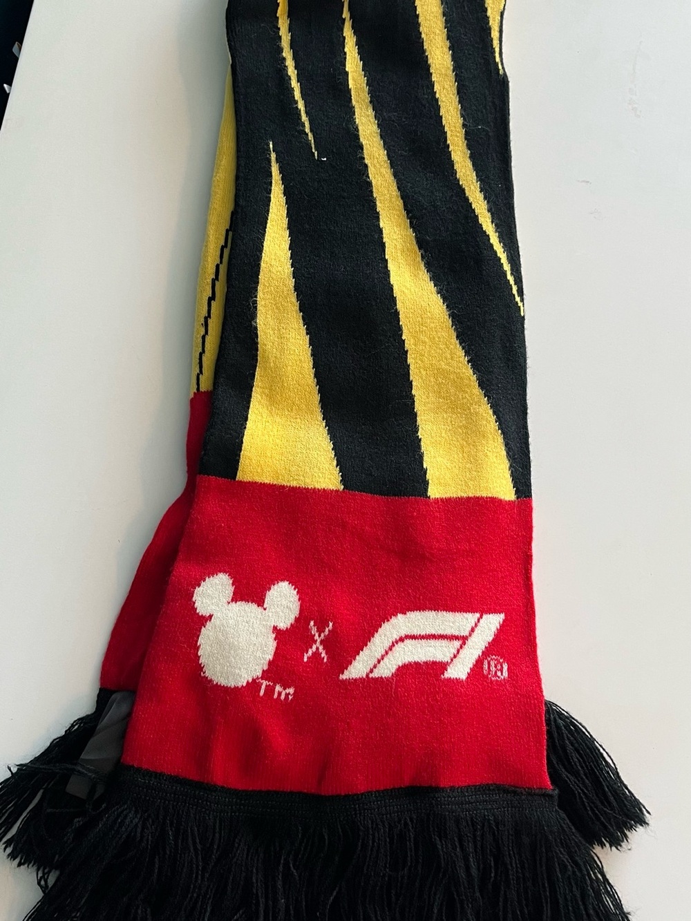 F1 X Disney Mickey Mouse Racing Scarf – Limited Edition Formula 1 Collab